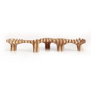 MAQUETA DE MADERA SETAS