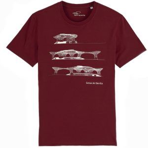 CAMISETA ALZADO BURDEOS