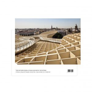 POSTAL SEVILLA DESDE EL MIRADOR SETAS